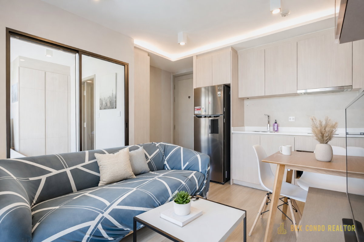 1-Bedroom Condo for Rent at Maestro 12 Ratchathewi (30 sqm) — Ratchathewi BTS