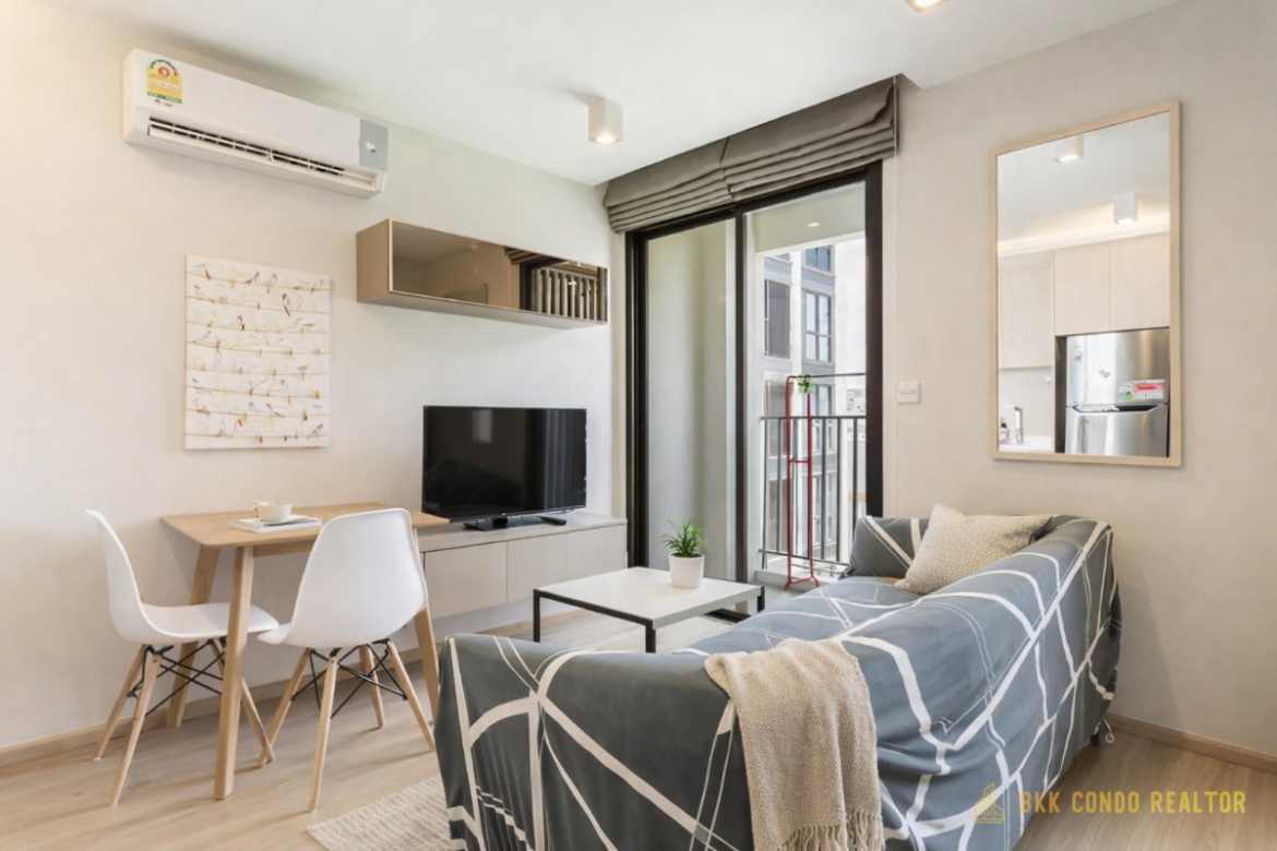 1-Bedroom Condo for Rent at Maestro 12 Ratchathewi (30 sqm) — Ratchathewi BTS