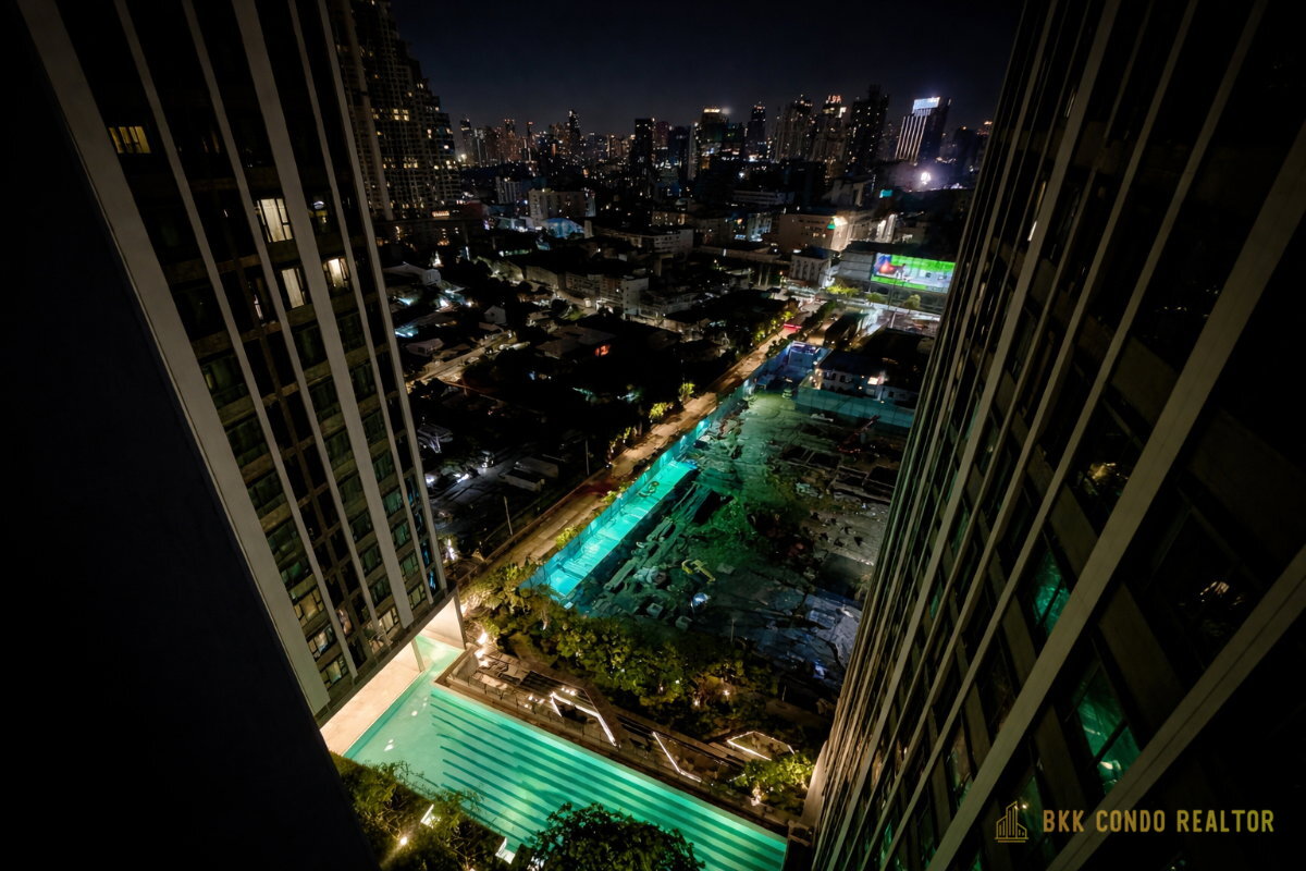 Studio Condo for Rent at Aspire Sukhumvit – Rama 4 (25 sqm) — Phra Khanong BTS