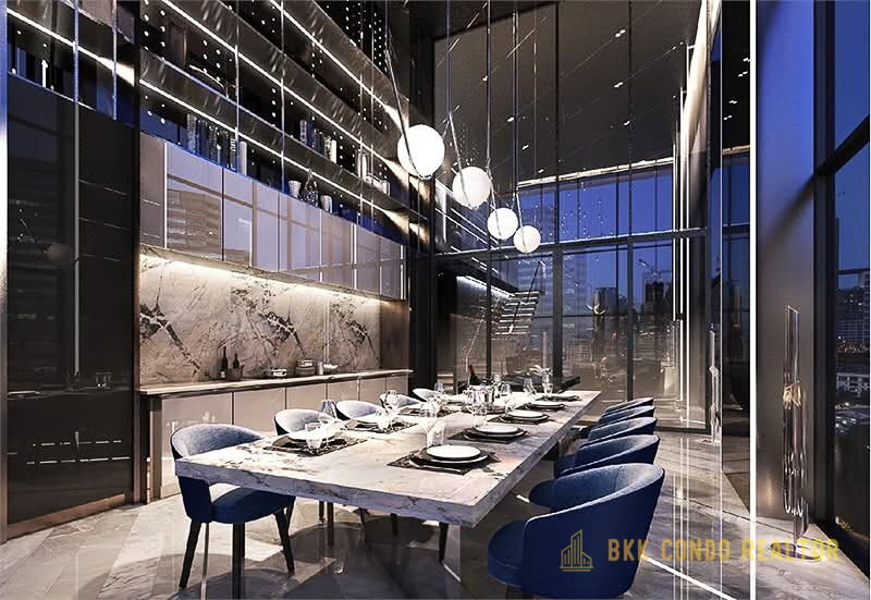 1-Bedroom Condo for Rent at Park Origin Phayathai (30 sqm) — Phaya Thai BTS