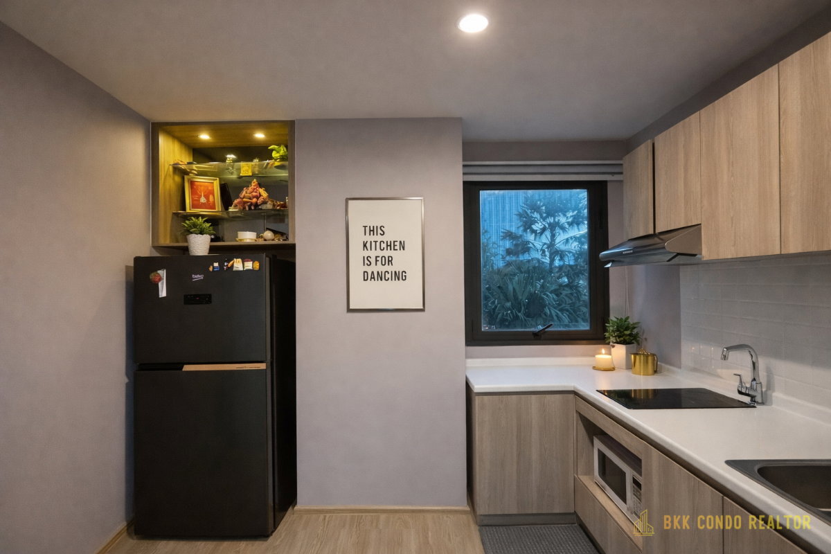 a10936-07 2-Bedroom Condo for Rent at The Excel Hideaway Sukhumvit 50 (48 sqm) — On Nut BTS