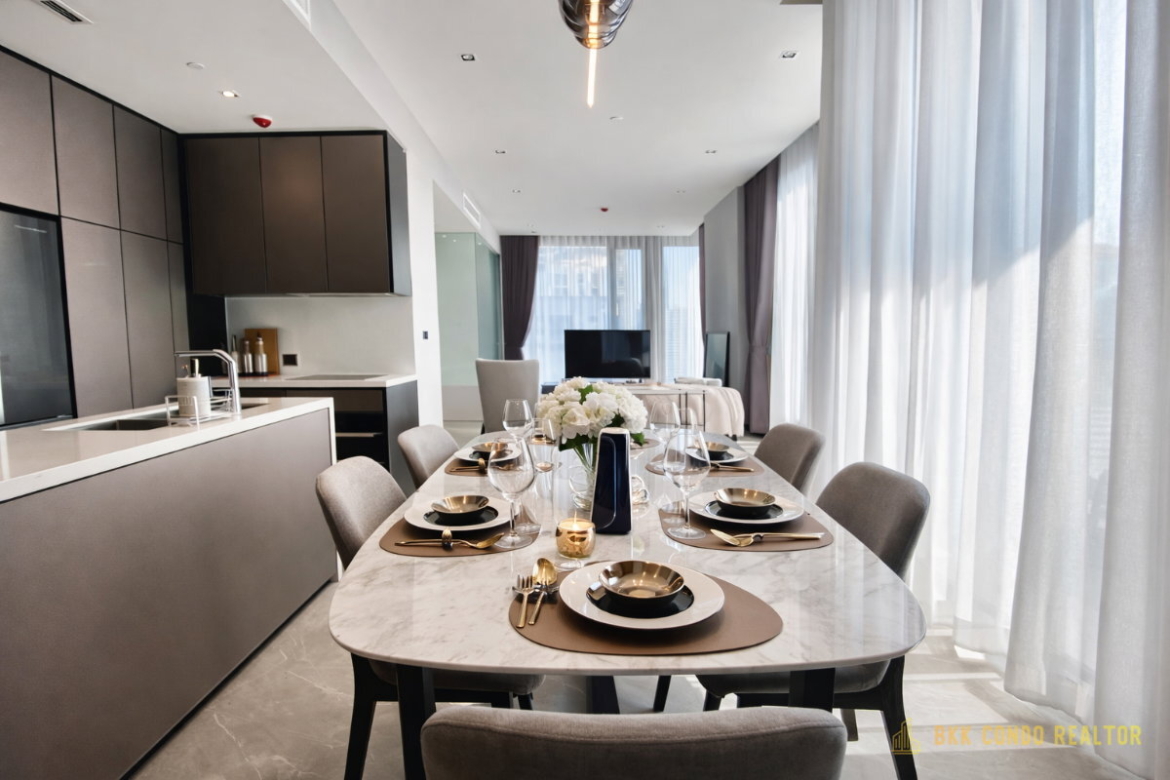3-Bedroom Condo for Rent at HYDE Heritage Thonglor (130 sqm) — Thonglor BTS