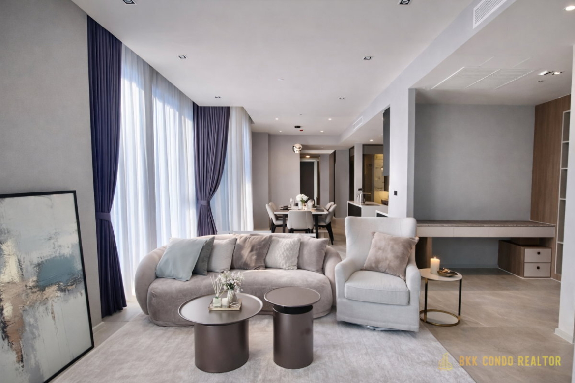 3-Bedroom Condo for Rent at HYDE Heritage Thonglor (130 sqm) — Thonglor BTS
