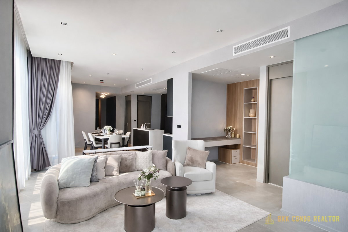 3-Bedroom Condo for Rent at HYDE Heritage Thonglor (130 sqm) — Thonglor BTS