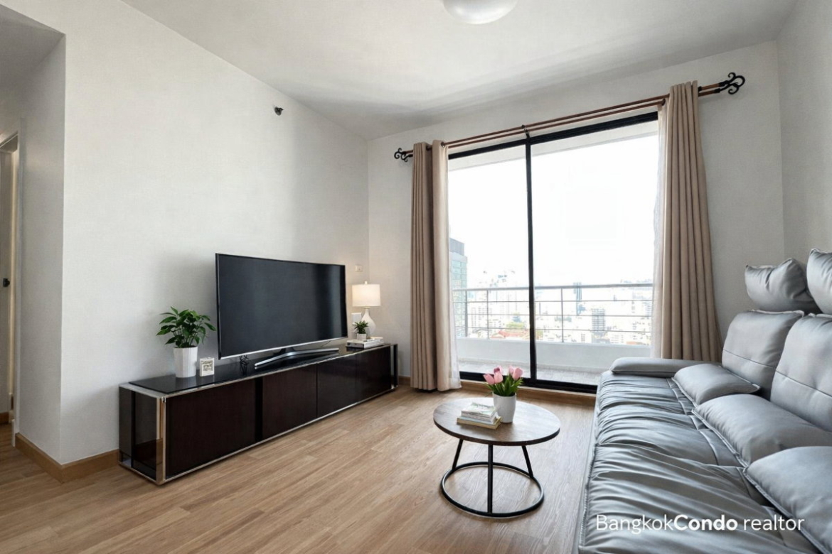 2-Bedroom Condo for Rent at Supalai Premier Place Asoke (80 sqm) — Asoke BTS