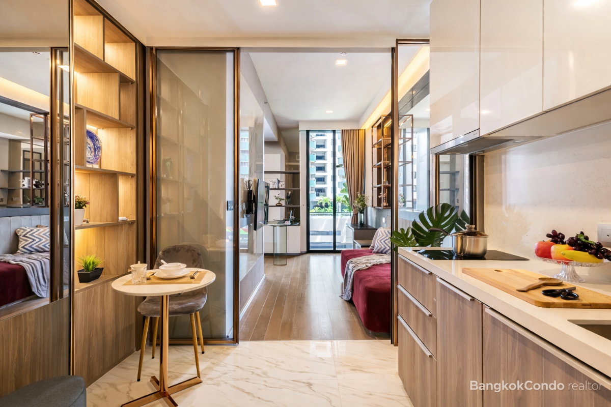 1-Bedroom Condo for Rent at CELES Asoke (42 sqm) — Asoke BTS