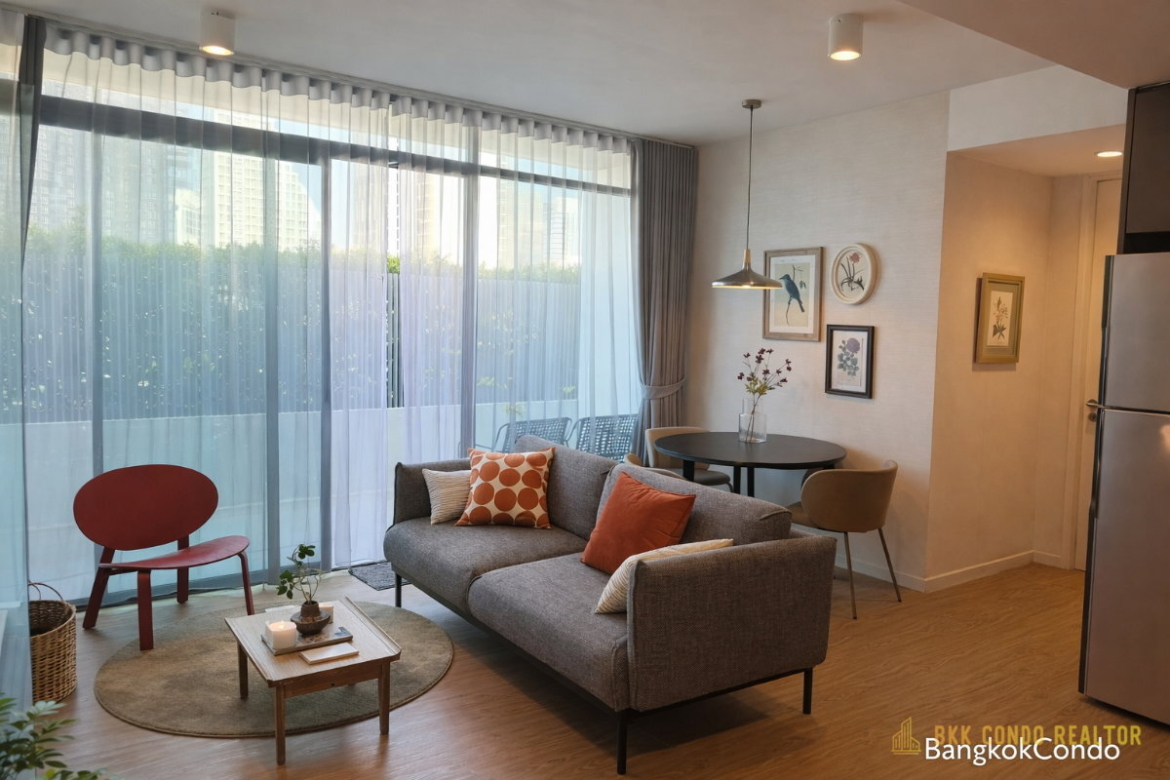 2-Bedroom Condo for Rent at Siamese Surawong (78 sqm) — Chong Nonsi BTS