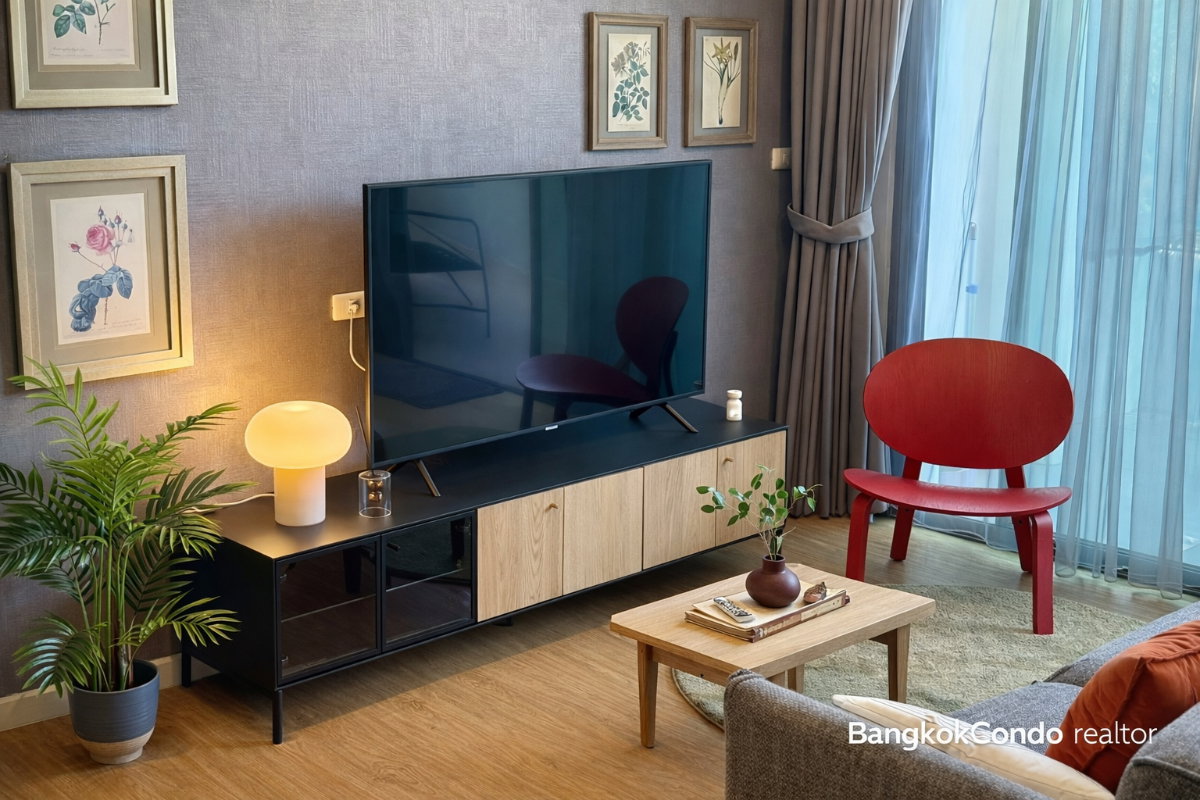 2-Bedroom Condo for Rent at Siamese Surawong (78 sqm) — Chong Nonsi BTS