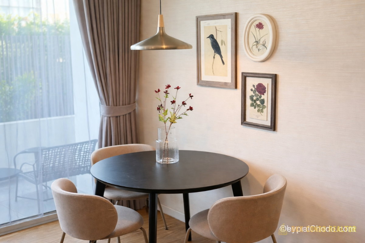 2-Bedroom Condo for Rent at Siamese Surawong (78 sqm) — Chong Nonsi BTS