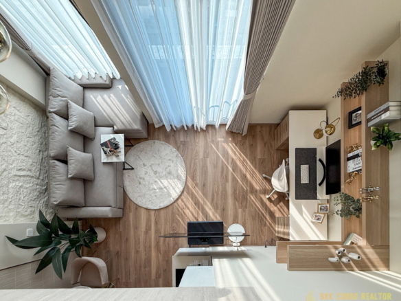 Duplex 1-Bedroom Condo for Rent at Noble Form Thonglor (50 sqm) — Thonglor BTS