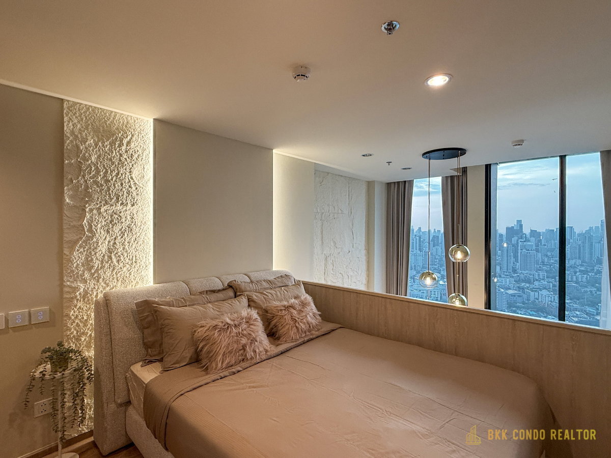 Duplex 1-Bedroom Condo for Rent at Noble Form Thonglor (50 sqm) — Thonglor BTS