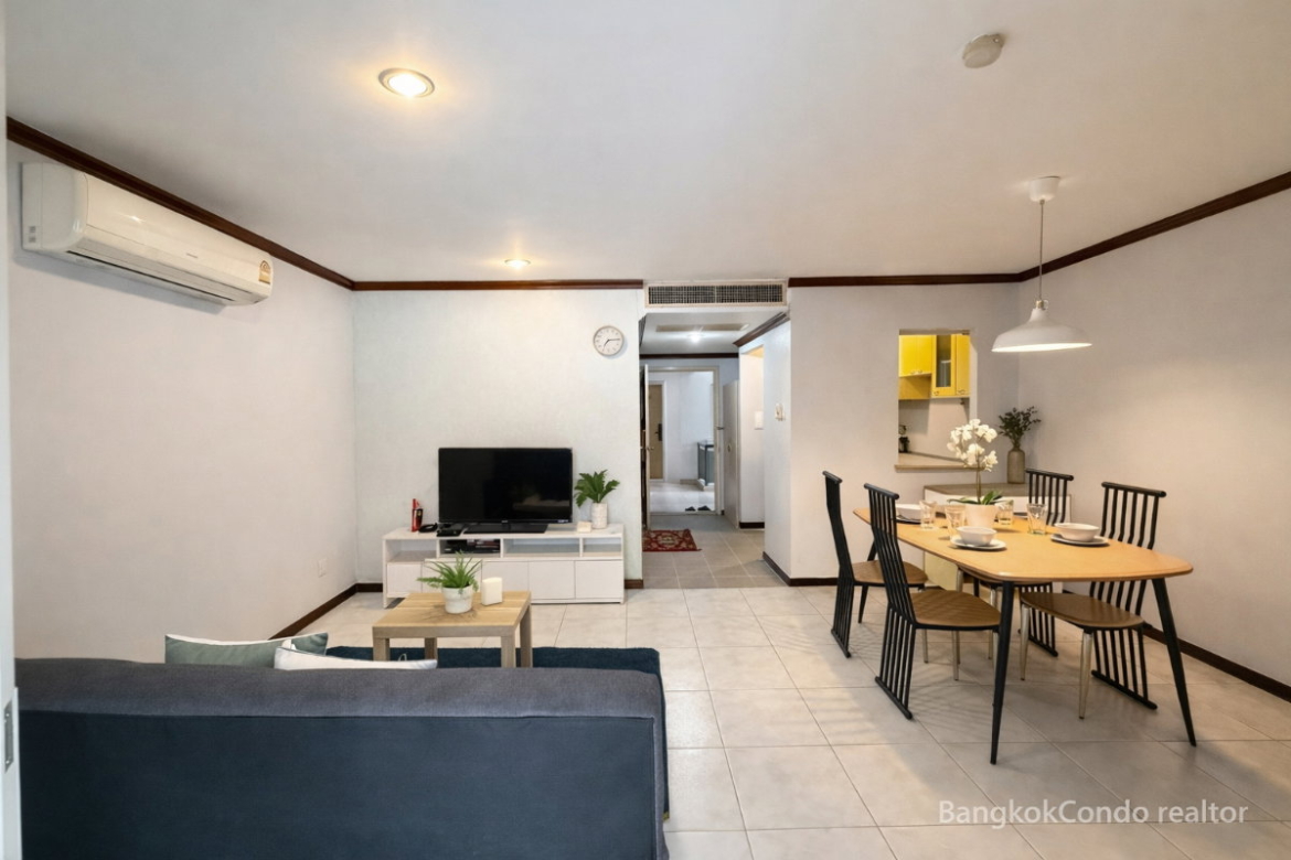 1-Bedroom Condo for Rent at Tridhos Smart Living Si Ayuthaya (57 sqm) — Phaya Thai BTS