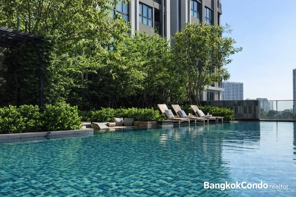 a11032-06 Studio Condo for Rent at The Base Park East Sukhumvit 77 (26 sqm) — On Nut BTS