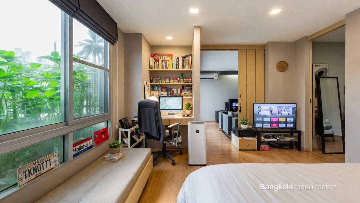 2-Bedroom Condo for Rent at Tree Condo Sukhumvit 42 (60 sqm) — Ekkamai BTS