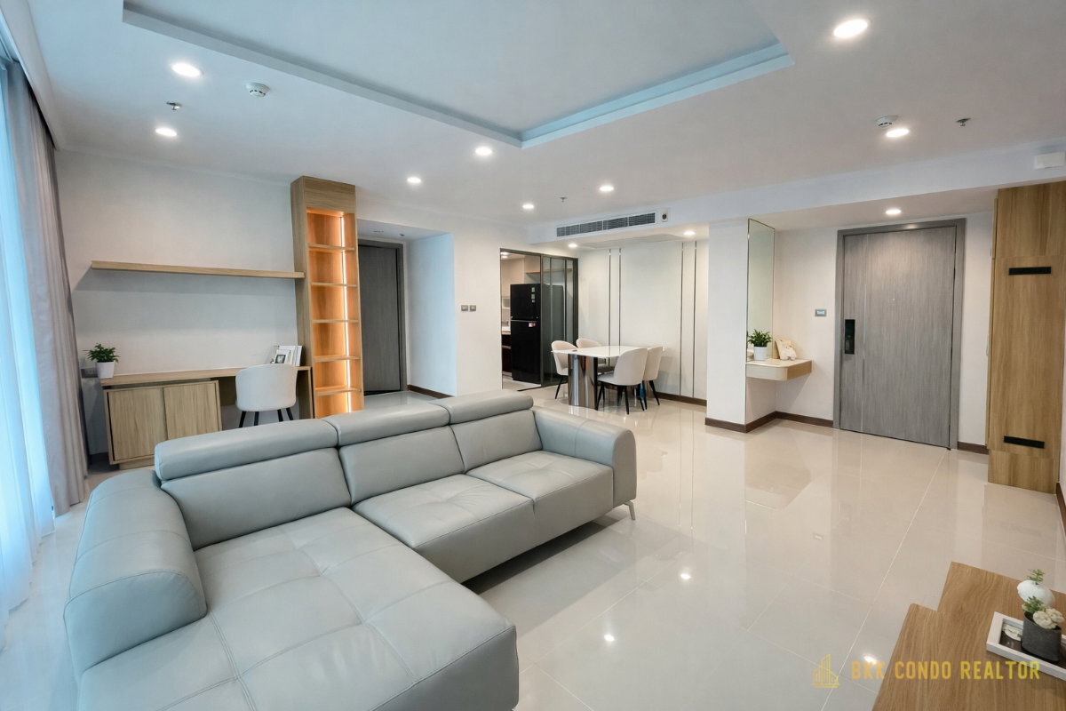2-Bedroom Condo for Rent at Supalai Oriental Sukhumvit 39 (101 sqm) — Phrom Phong BTS