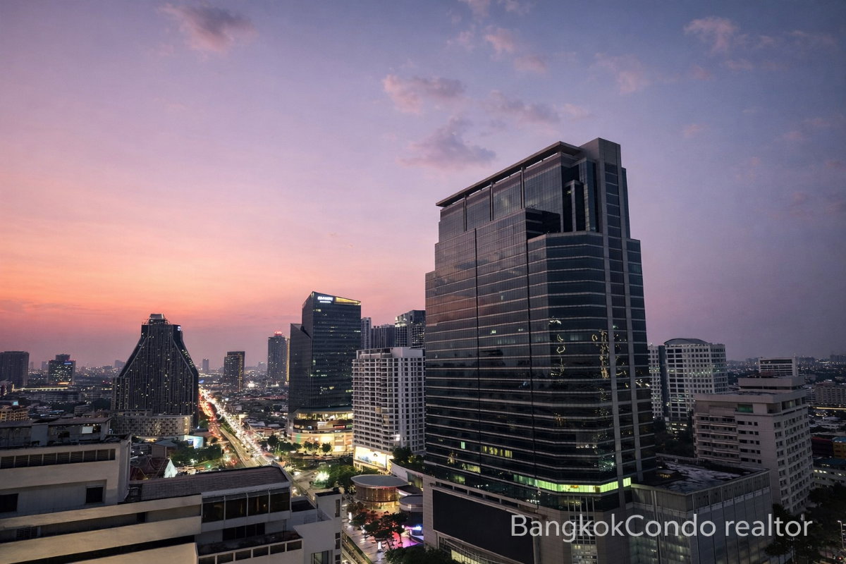 Duplex 1-Bedroom Condo for Rent at Culture Chula (36 sqm) — Siam BTS