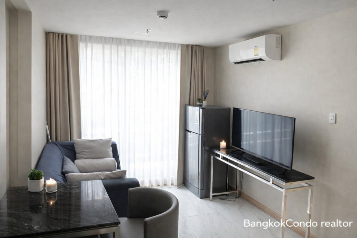 1-Bedroom Condo for Rent at Bless Residence Ekkamai (27 sqm) — Ekkamai BTS