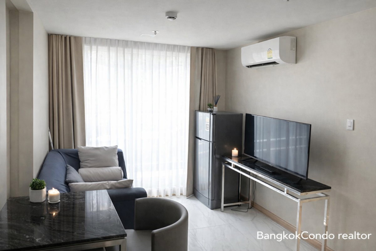 1-Bedroom Condo for Rent at Bless Residence Ekkamai (27 sqm) — Ekkamai BTS