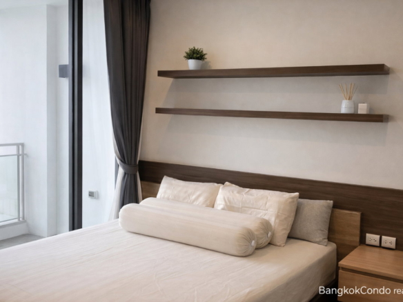 1-Bedroom Condo for Rent at THE LINE Phahon – Pradipat (34 sqm) — Saphan Khwai BTS