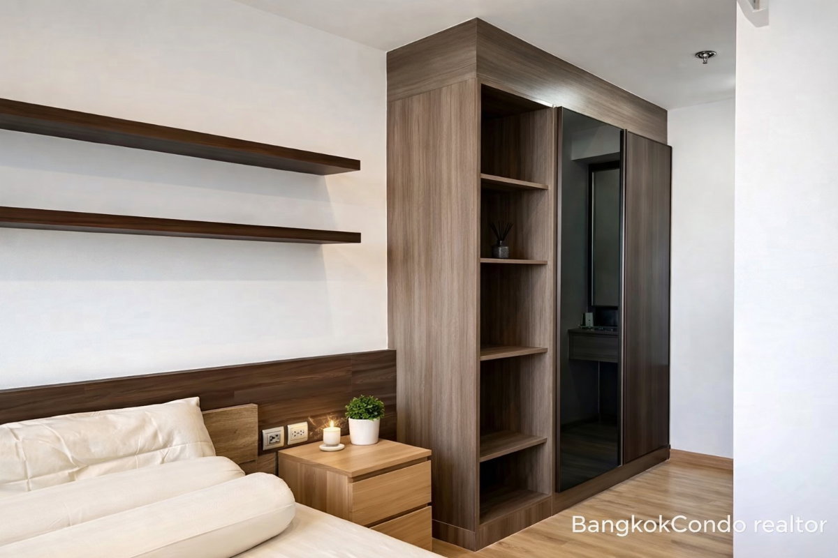 a11073-04 1-Bedroom Condo for Rent at THE LINE Phahon – Pradipat (34 sqm) — Saphan Khwai BTS