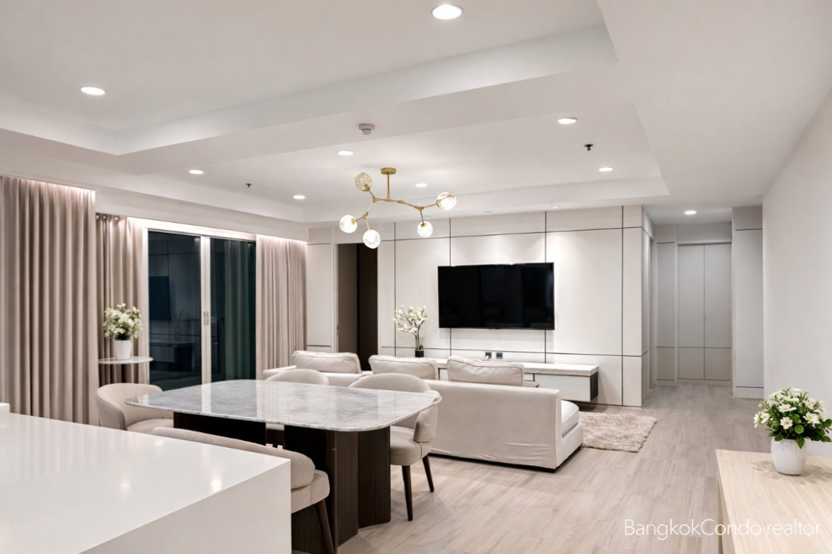 3-Bedroom Condo for Rent at Nusasiri Grand (137 sqm) — Ekkamai BTS