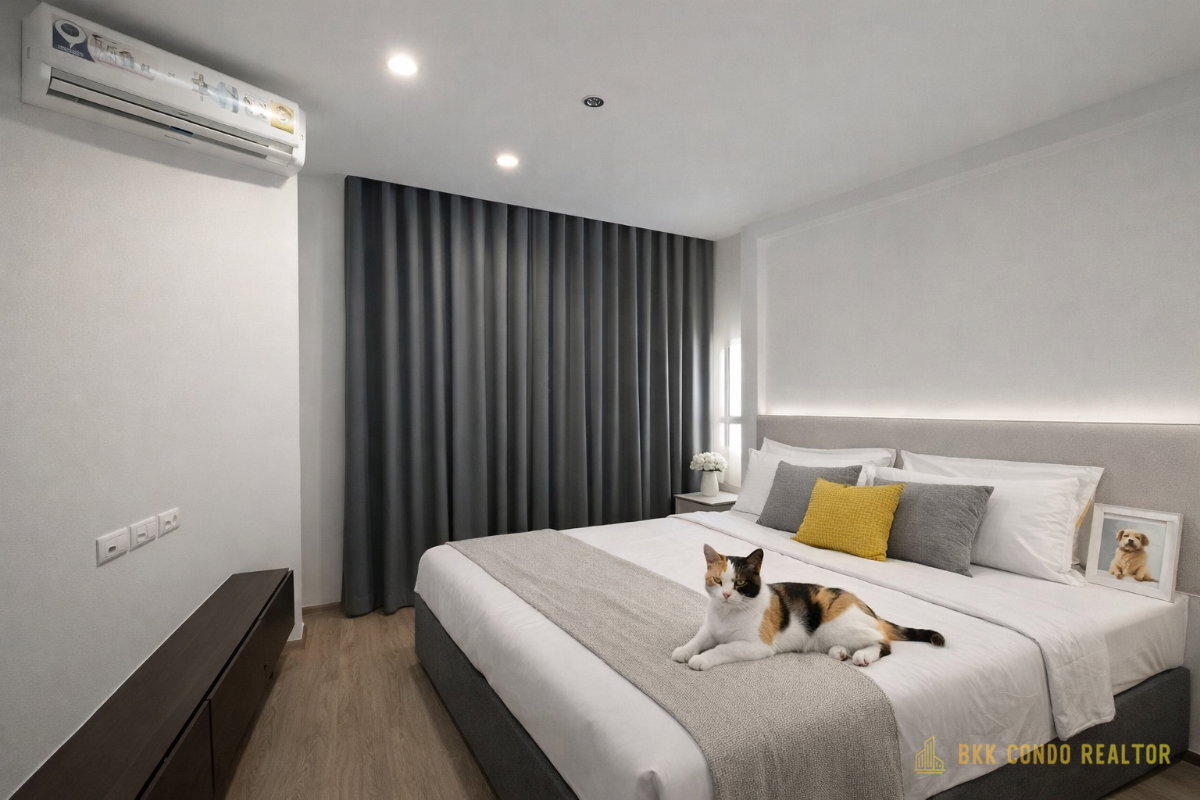 1-Bedroom Condo for Rent at Manhattan Chidlom (58 sqm) — Chidlom BTS