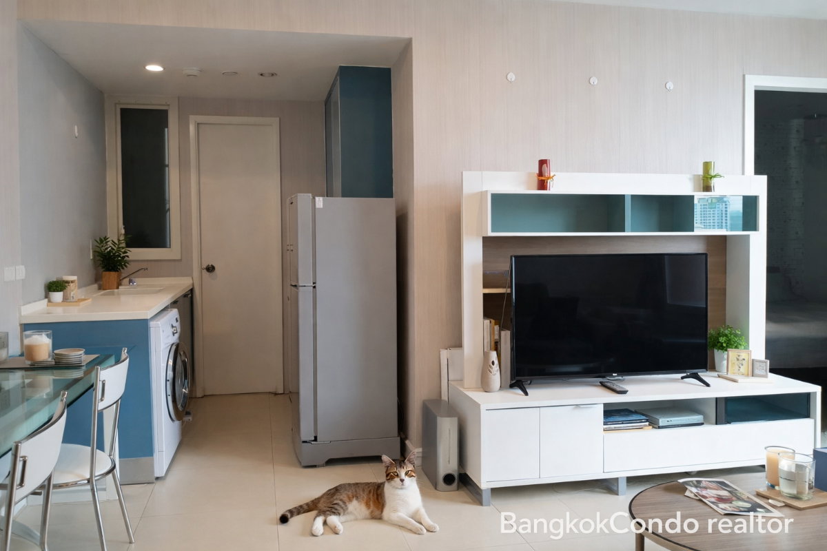 1-Bedroom Condo for Rent at Manhattan Chidlom (58 sqm) — Chidlom BTS