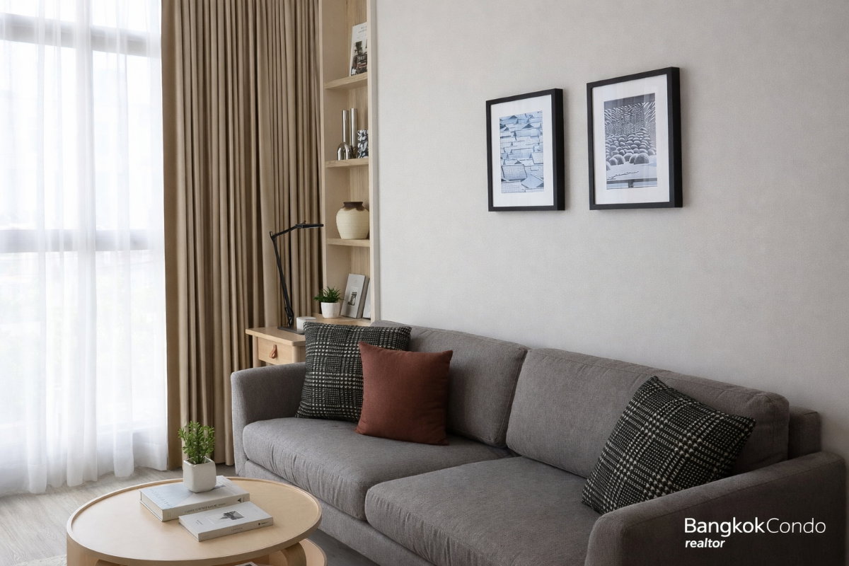 1-Bedroom Condo for Rent at Rhythm Ekkamai Estate (35 sqm) — Ekkamai BTS