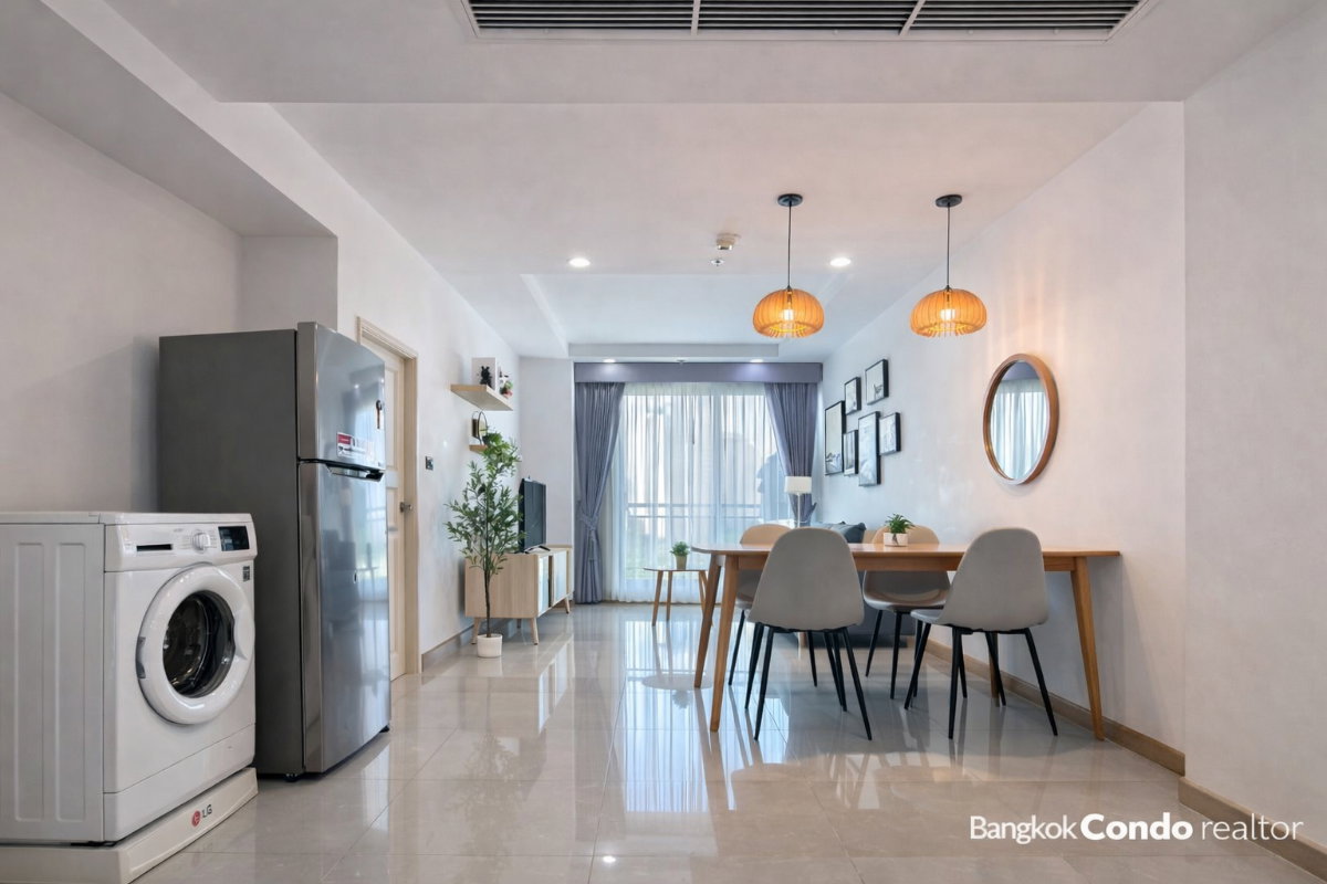 a11109-04 1-Bedroom Condo for Rent at Supalai Wellington (47 sqm) — Rama 9 MRT