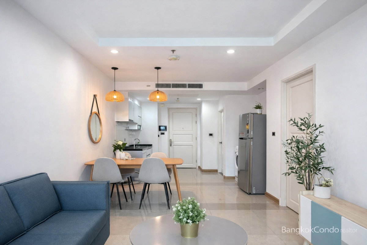 a11109-07 1-Bedroom Condo for Rent at Supalai Wellington (47 sqm) — Rama 9 MRT