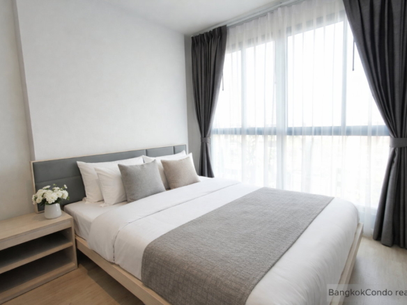 2-Bedroom Condo for Rent at Ideo O2 (53 sqm) — Bangna BTS