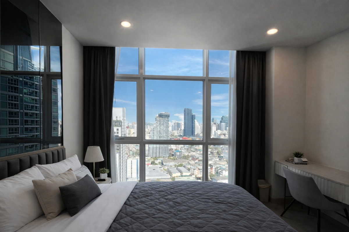 1-Bedroom Condo for Rent at Supalai Premier Si Phraya – Samyan (42.1 sqm) — Sam Yan MRT