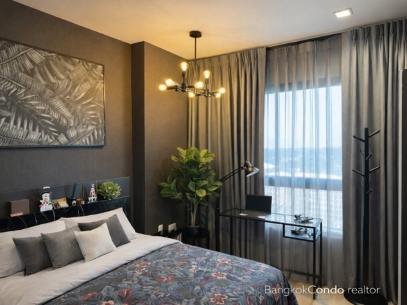 1-Bedroom Condo for Rent at IDEO New Rama 9 (32 sqm) — Rama 9 MRT