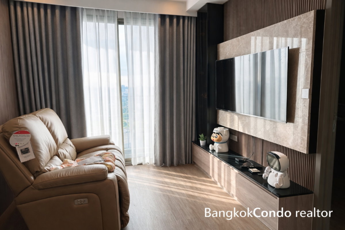 1-Bedroom Condo for Rent at Whizdom The Forestias (41.5 sqm) — Bangna BTS