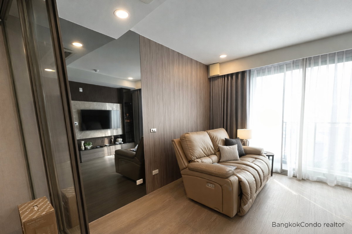 1-Bedroom Condo for Rent at Whizdom The Forestias (41.5 sqm) — Bangna BTS