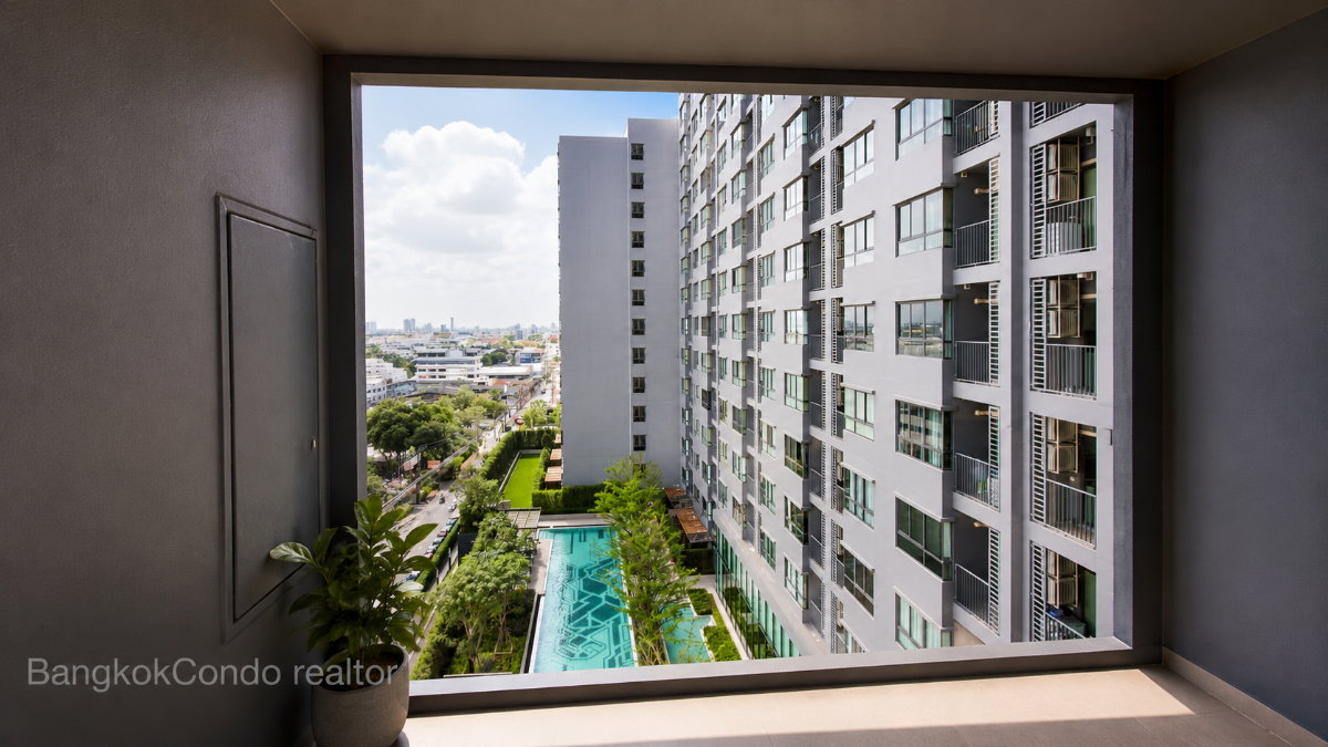 1-Bedroom Condo for Rent at IDEO Sukhumvit 93 (27 sqm) — Bang Chak BTS
