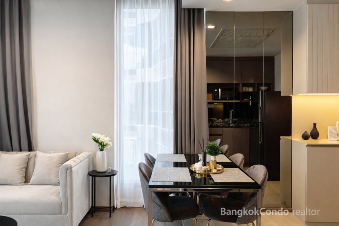 1-Bedroom Plus Condo for Rent at IDEO Q Sukhumvit 36 (46.48 sqm) — Thong Lo BTS