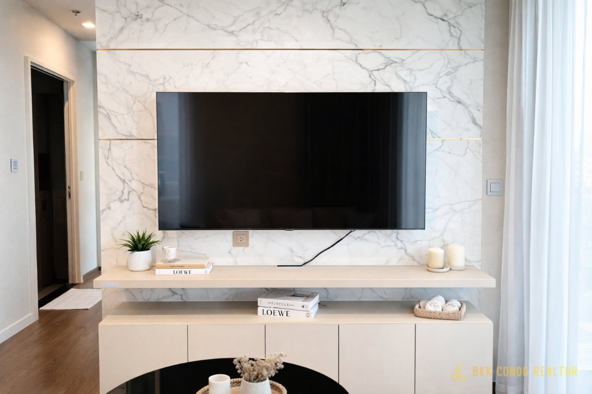 1-Bedroom Plus Condo for Rent at IDEO Q Sukhumvit 36 (46.48 sqm) — Thong Lo BTS