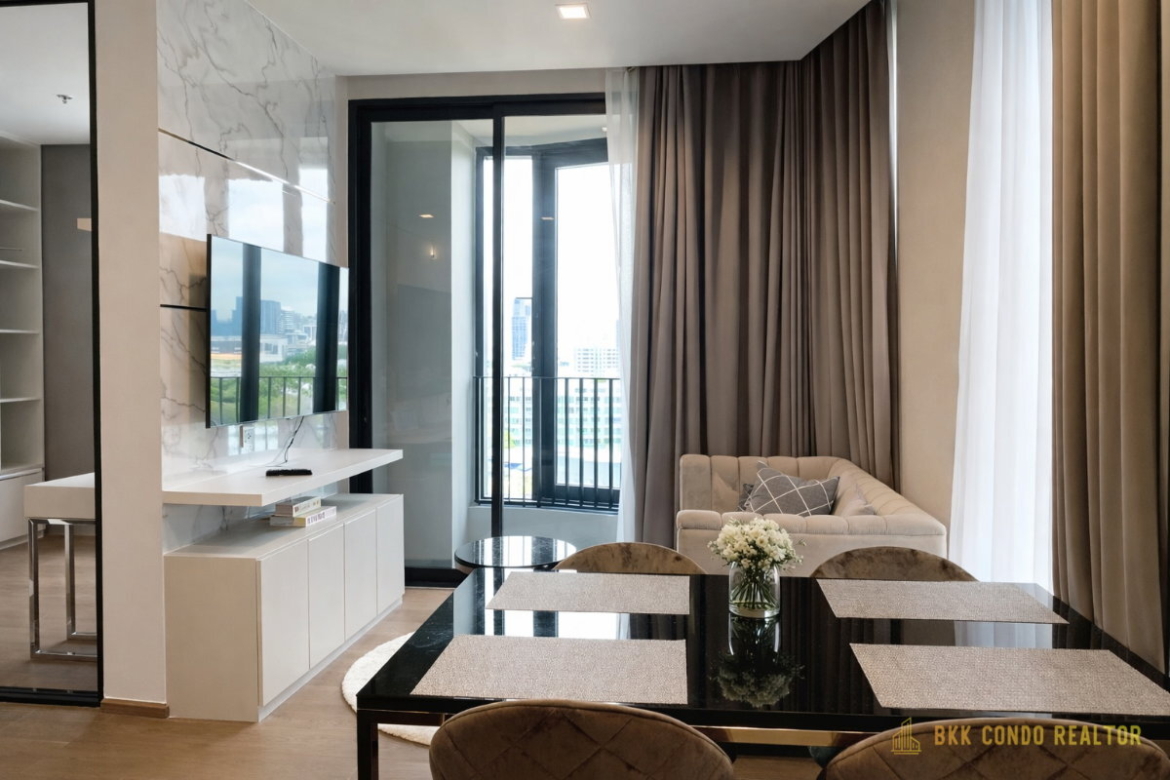 1-Bedroom Plus Condo for Rent at IDEO Q Sukhumvit 36 (46.48 sqm) — Thong Lo BTS