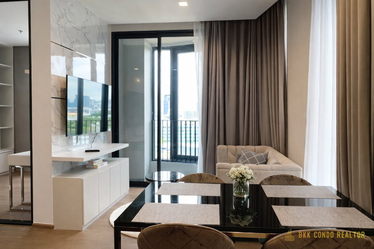 1-Bedroom Plus Condo for Rent at IDEO Q Sukhumvit 36 (46.48 sqm) — Thong Lo BTS