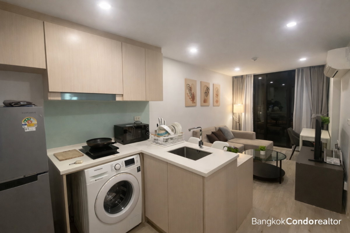 1-Bedroom Condo for Rent at Serio Sukhumvit 50 (32 sqm) — On Nut BTS