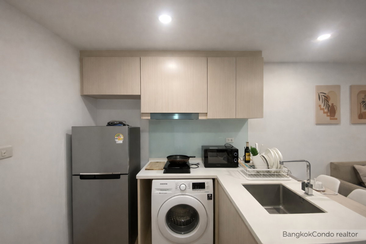 1-Bedroom Condo for Rent at Serio Sukhumvit 50 (32 sqm) — On Nut BTS