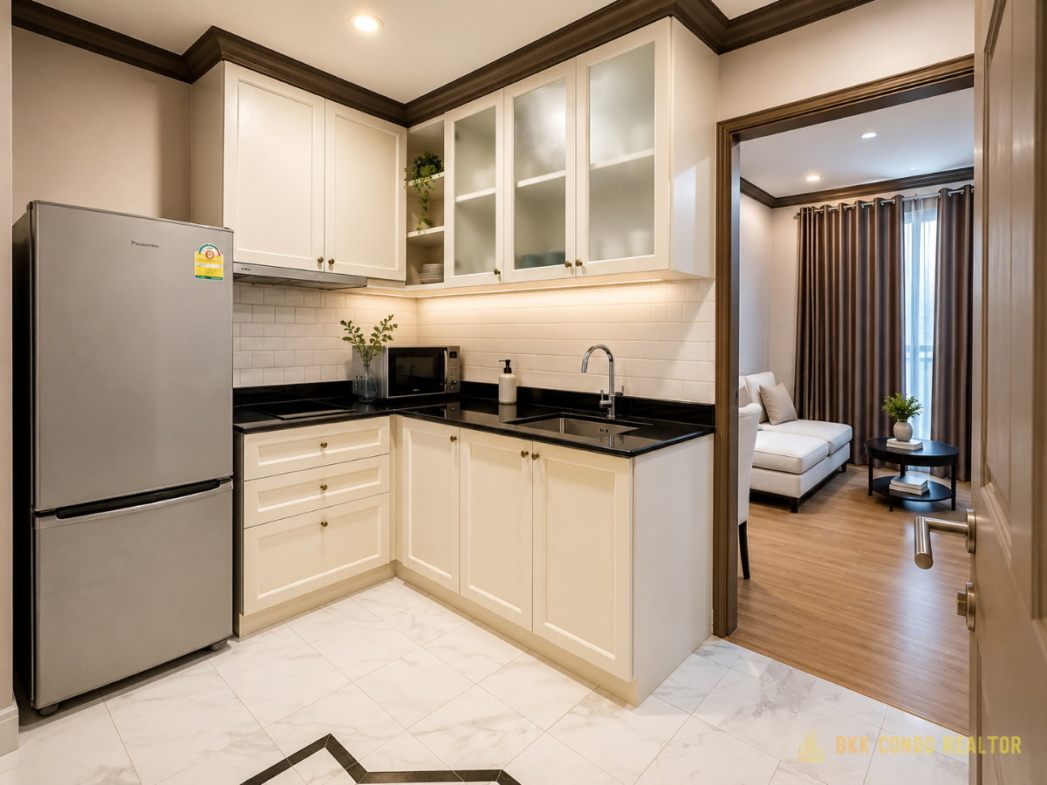 1-Bedroom Condo for Rent at The Reserve Kasemsan 3 (33.55 sqm) — National Stadium BTS
