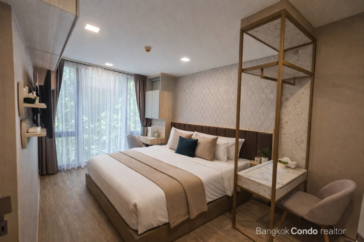 1-Bedroom Condo for Rent at The Nest Chula – Samyan (35 sqm) — Sam Yan MRT