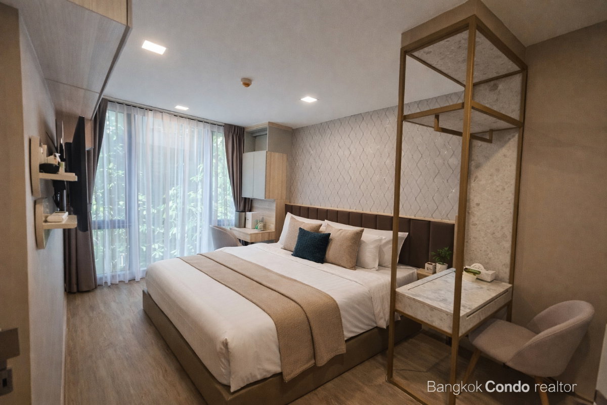 1-Bedroom Condo for Rent at The Nest Chula – Samyan (35 sqm) — Sam Yan MRT