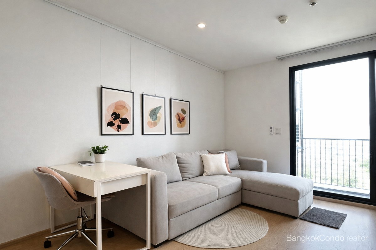 2-Bedroom Condo for Rent at MARU Ekkamai 2 (60 sqm) — Ekkamai BTS