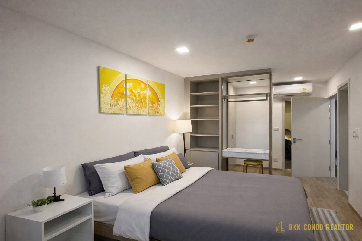 1-Bedroom Condo for Rent at The Nest Chula – Samyan (35 sqm) — Sam Yan MRT