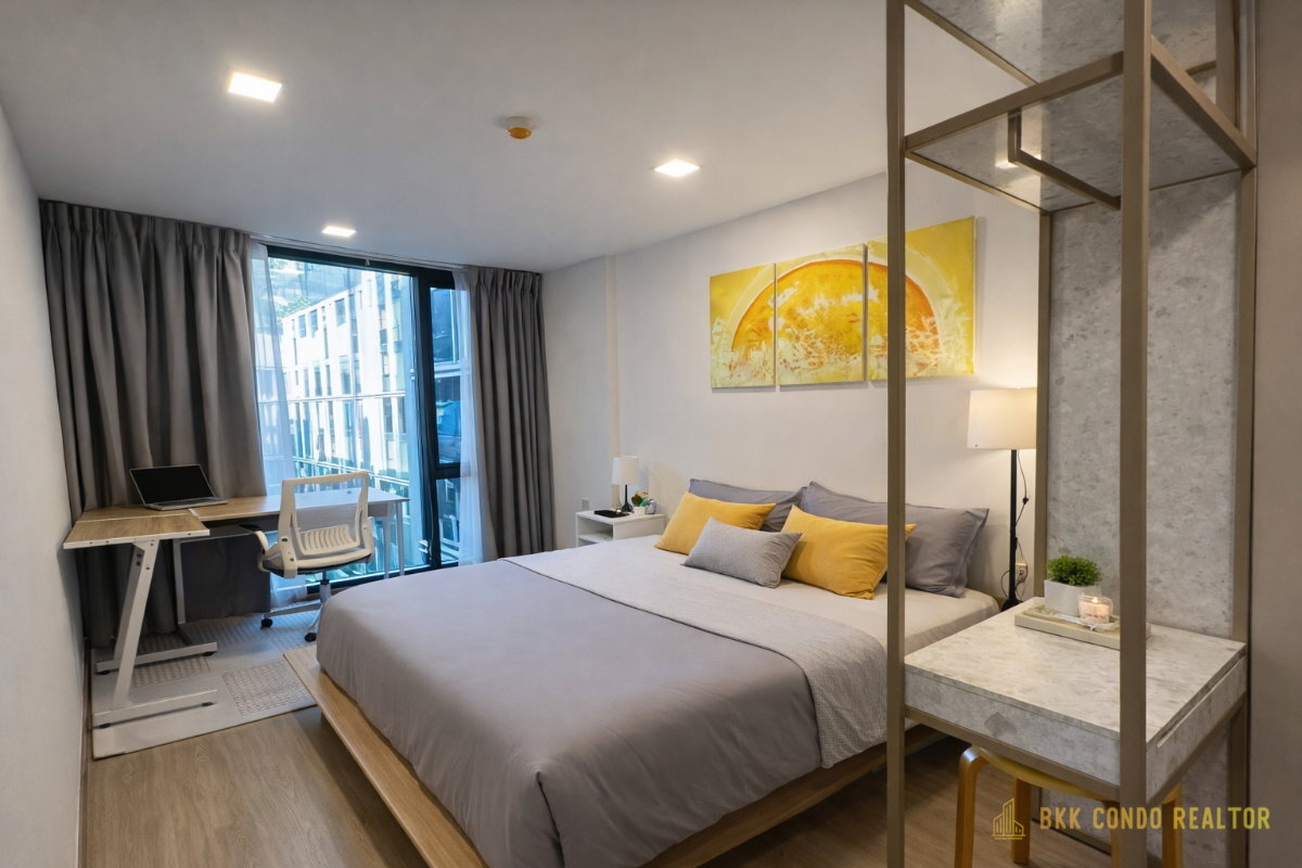 1-Bedroom Condo for Rent at The Nest Chula – Samyan (35 sqm) — Sam Yan MRT