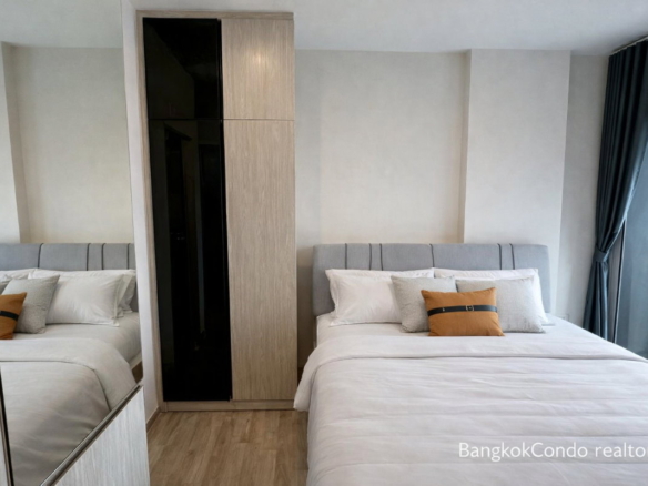 1-Bedroom Plus Condo for Rent at Niche Mono Ramkhamhaeng (34 sqm) — Rama 9