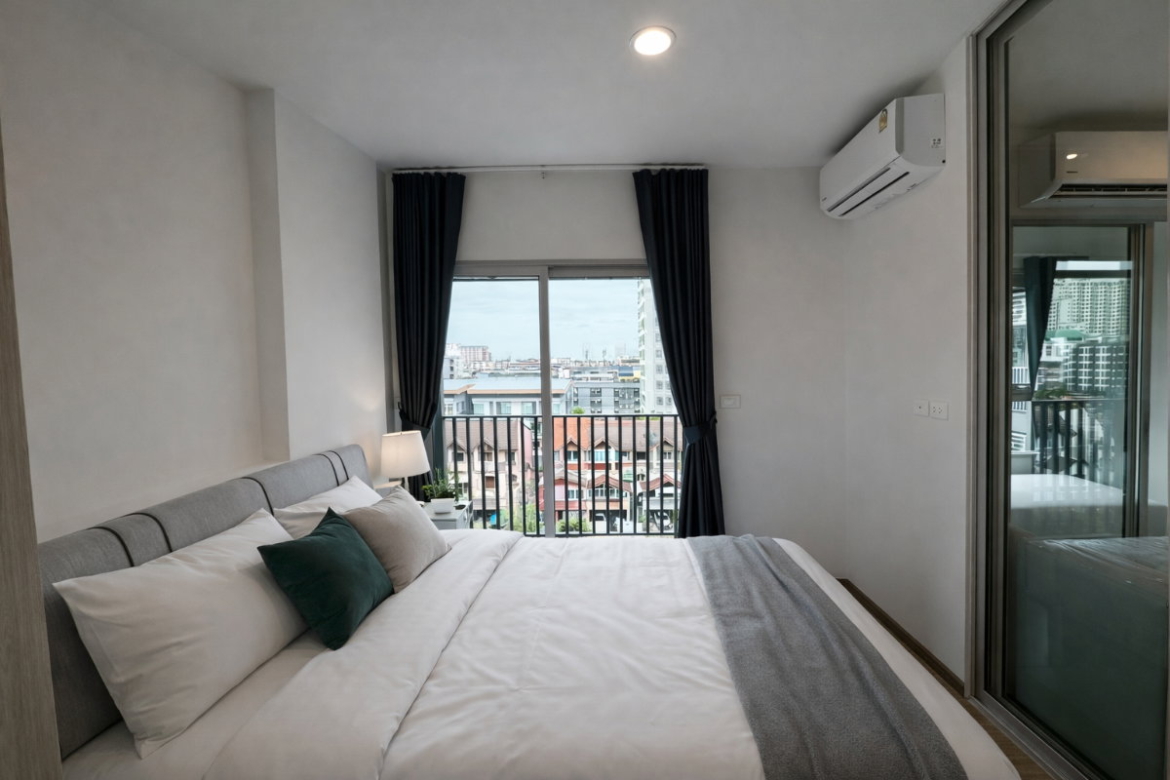 1-Bedroom Plus Condo for Rent at Niche Mono Ramkhamhaeng (34 sqm) — Rama 9